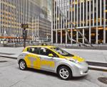 Nissan Leaf NYC taxi 2013 года